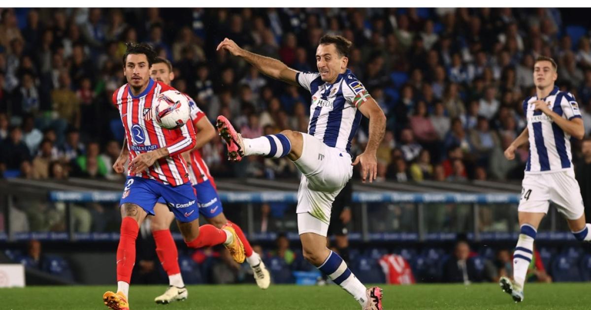 Atlético de Madrid empató 1-1 con Real Sociedad y no le pierde pisada a Real Madrid y Barcelona