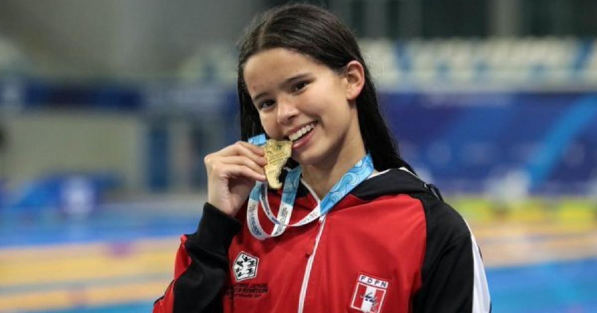 ¡Oro para Perú! Alexia Sotomayor triunfó en el Campeonato Sudamericano de Deportes Acuáticos