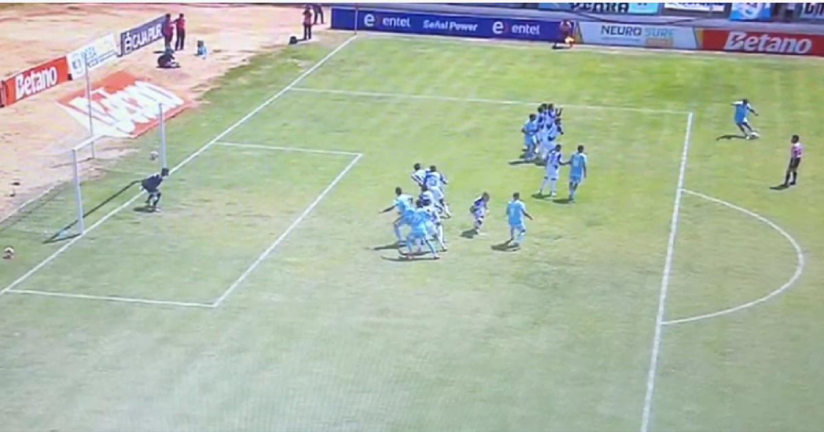 (VIDEO) VAR anuló el empate de Sporting Cristal en Sullana