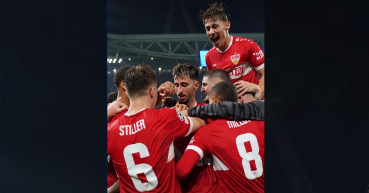Juventus cayó por la mínima diferencia con Stuttgart por la Champions League