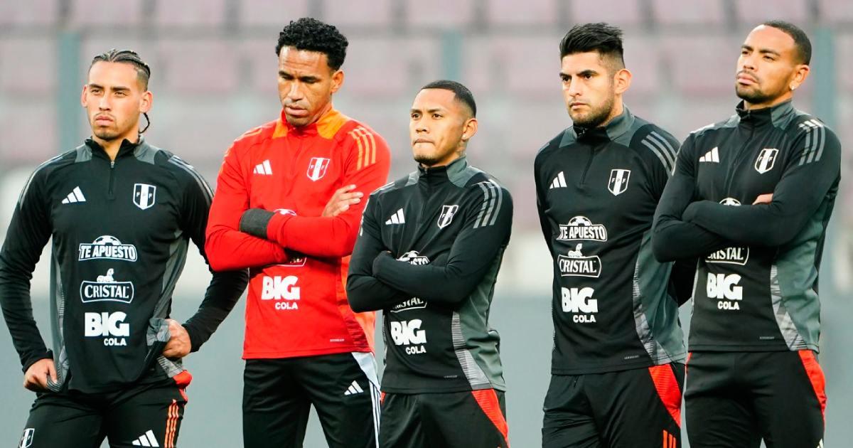 Con dudas en el once: Selección peruana entrenó en el Estadio Nacional 