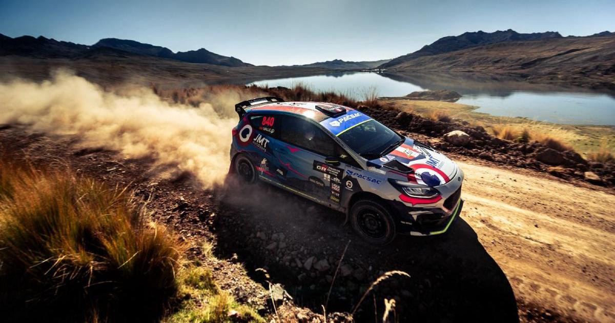 Eduardo Castro se mantiene como firme líder del Grupo Rally 3