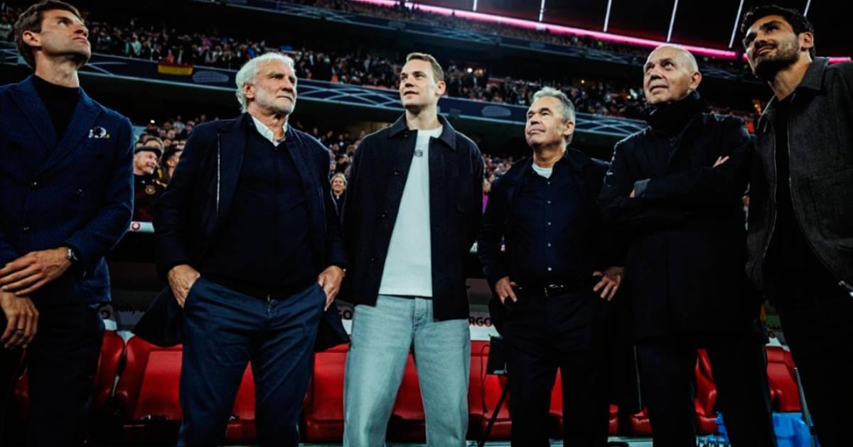 (FOTOS) Ídolos alemanes fueron homenajeados