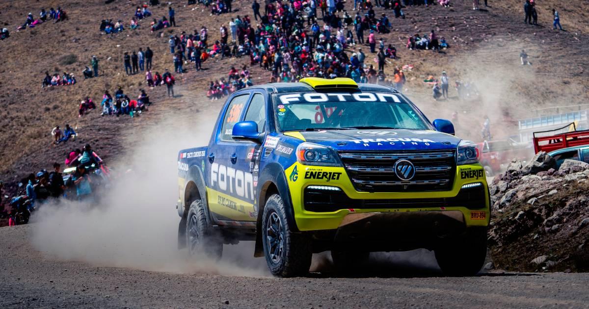 (FOTOS) Eduardo Castro continúa en lo más alto de Caminos del Inca