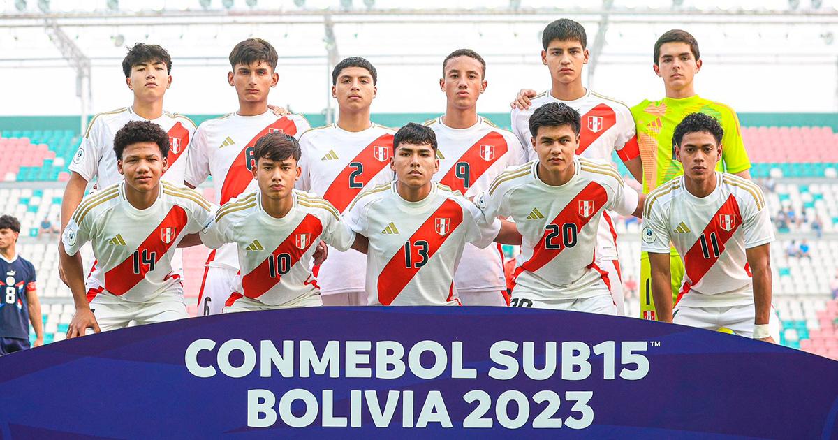 ¡Nueva caída! Perú cayó ante Chile por Sudamericano Sub 15