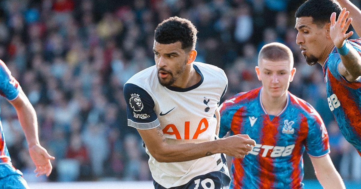 Crystal Palace se impuso al Tottenham