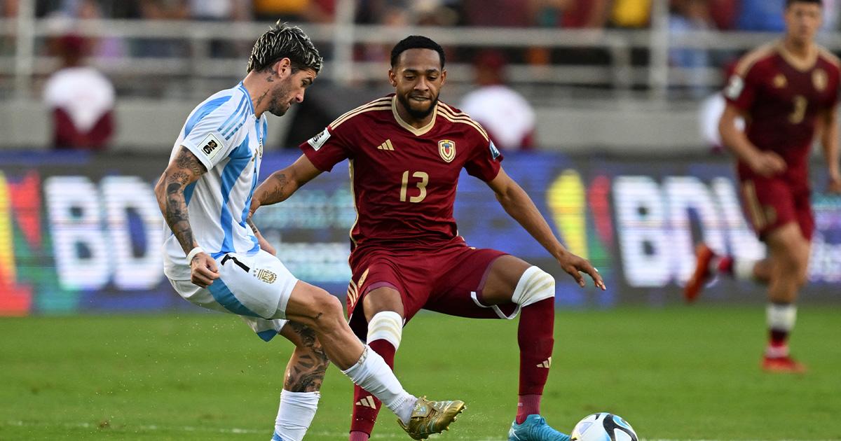 🔴#ENVIVO Venezuela iguala 1-1 ante Argentina por Clasificatorias