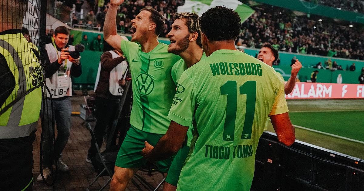 (VIDEO) Wolfsburgo dejó fuera al Borussia Dortmund de la Copa de Alemania