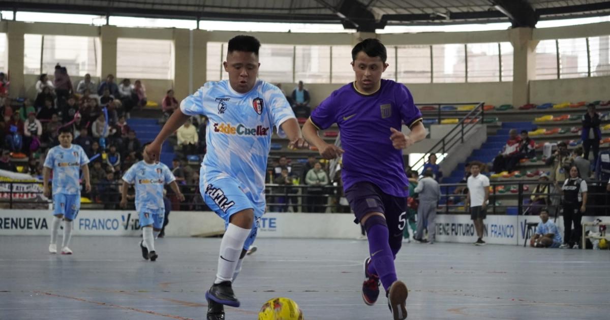 Edde Cuéllar se llevó Liga Nacional de Futsal Down tras vencer a Alianza Lima