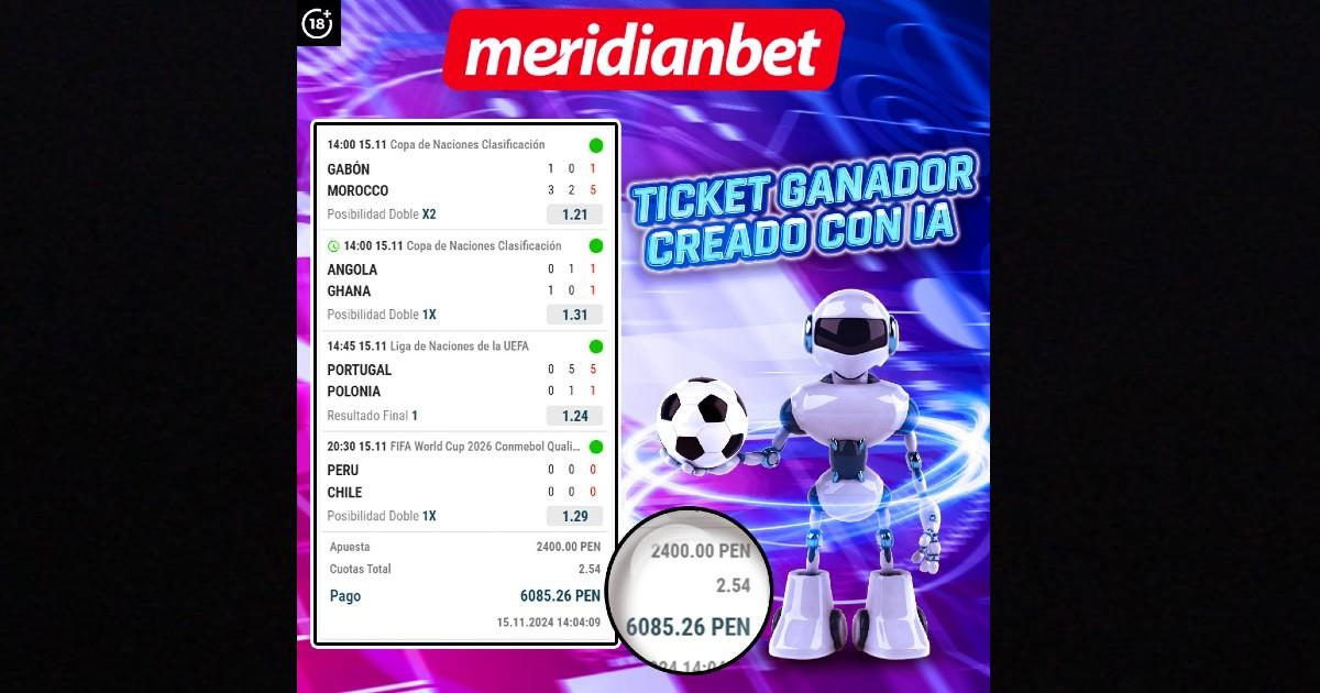 Eleva tus ganancias con el Recomendador de Apuestas IA de Meridianbet