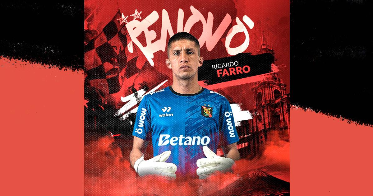 ¡Seguirá viviendo en Arequipa! Ricardo Farro renovó con FBC Melgar para el 2025