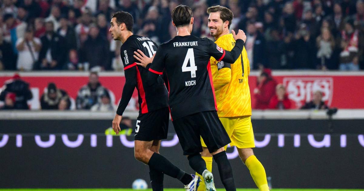 ¡Se acostumbró a ganar! Eintracht Frankfurt venció al Stuttgart y sigue tercero en Bundesliga
