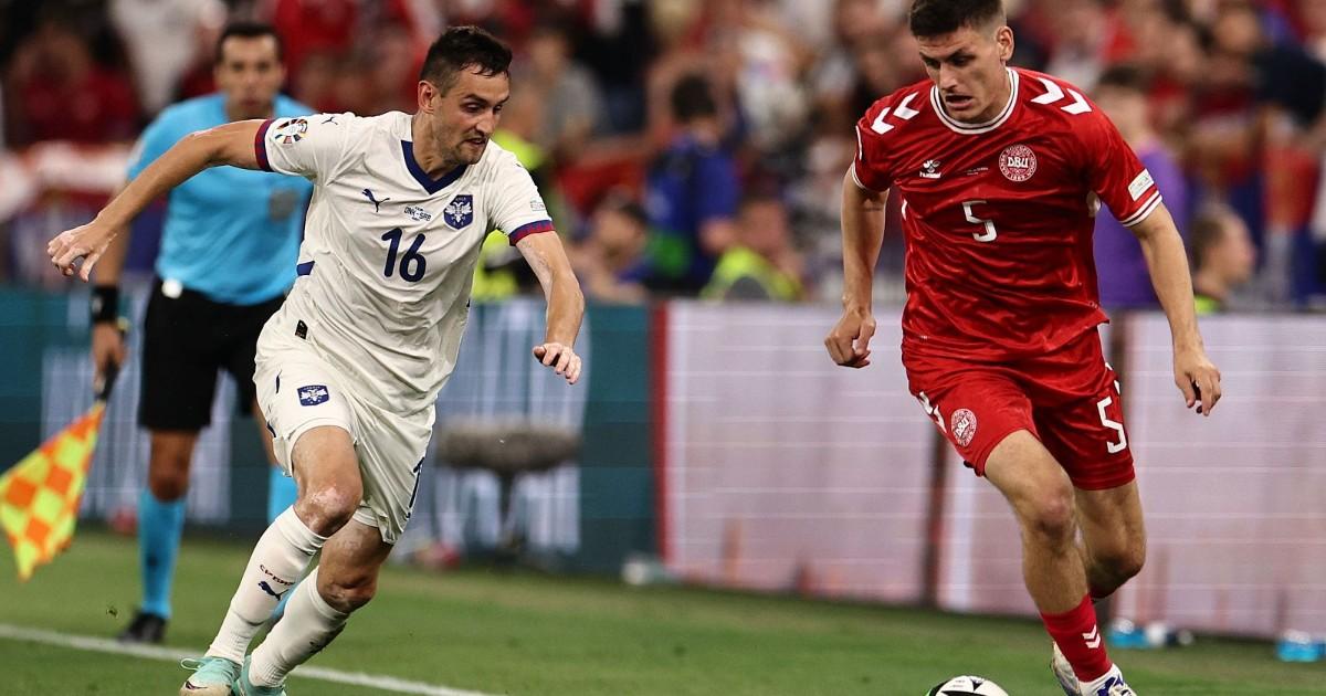 Serbia y Dinamarca empataron sin goles