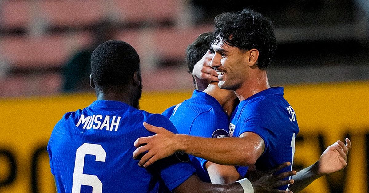 Estados Unidos sacó ventaja ante Jamaica por la Liga de Naciones