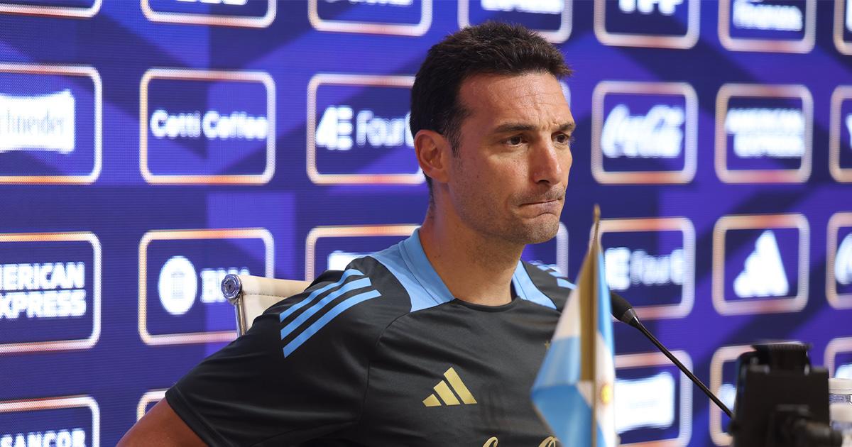 Scaloni: “Perú va a ser un rival totalmente distinto, pero también tiene su dificultad”