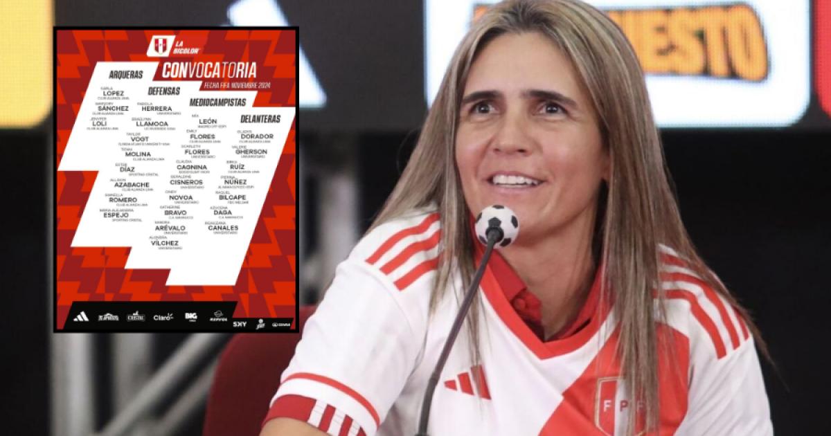 Emily Lima convocó a 27 futbolistas para la fecha FIFA de Noviembre 