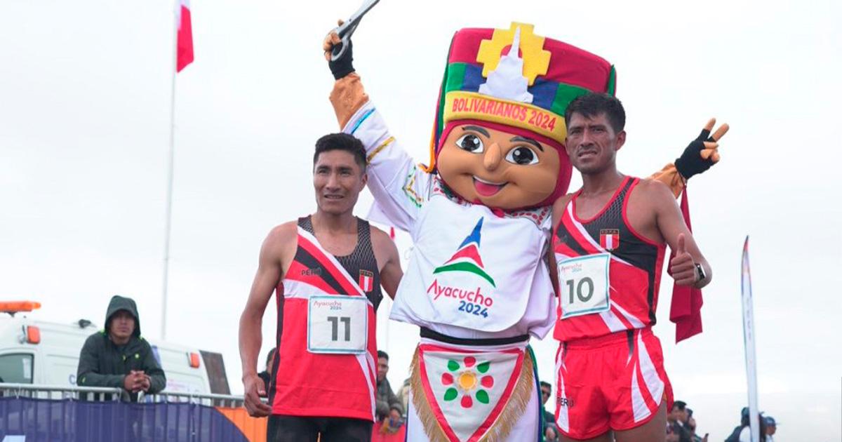 Walter Nina y José Luis Rojas consiguieron oro y plata en Ayacucho 2024