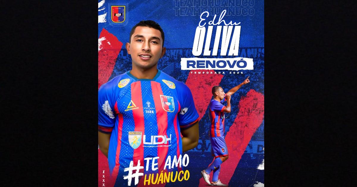 Edhu Oliva renovó con Alianza Universidad