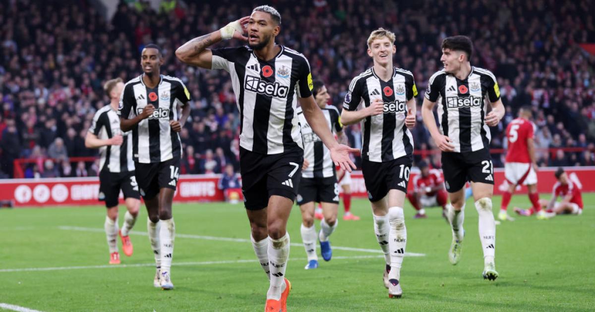 ¡Sigue pisando fuerte! Newcastle venció de visita 3-1 al Nottingham 