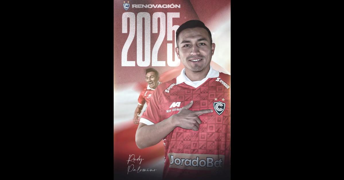 Rudy Palomino continuará en Cienciano la próxima temporada