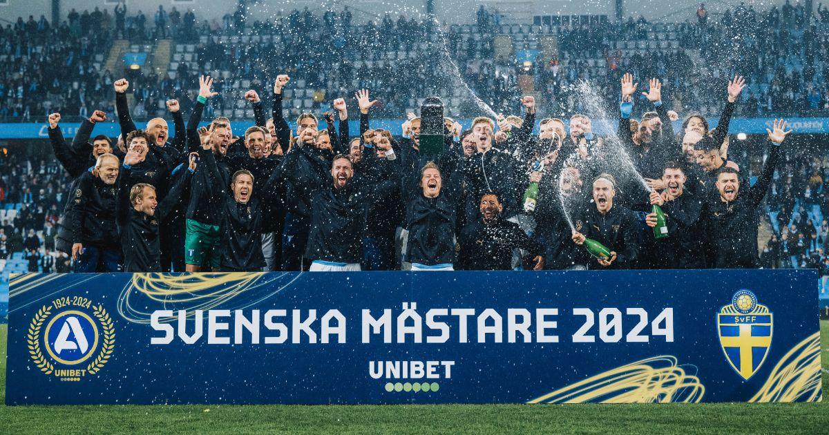 Malmö, con Peña de suplente, cerró la liga sueca con un nuevo triunfo