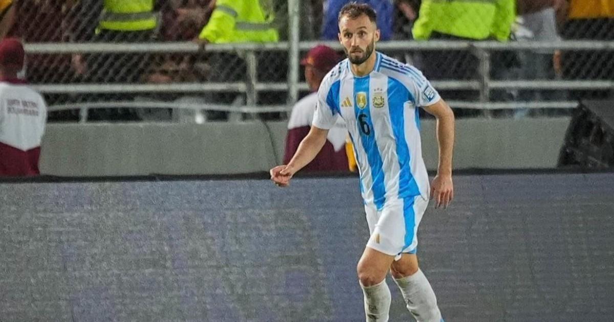 Germán Pezzella será baja en Argentina ante Paraguay y Perú