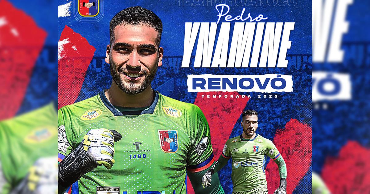 Aseguran el arco: Pedro Ynamine renovó con Alianza Universidad