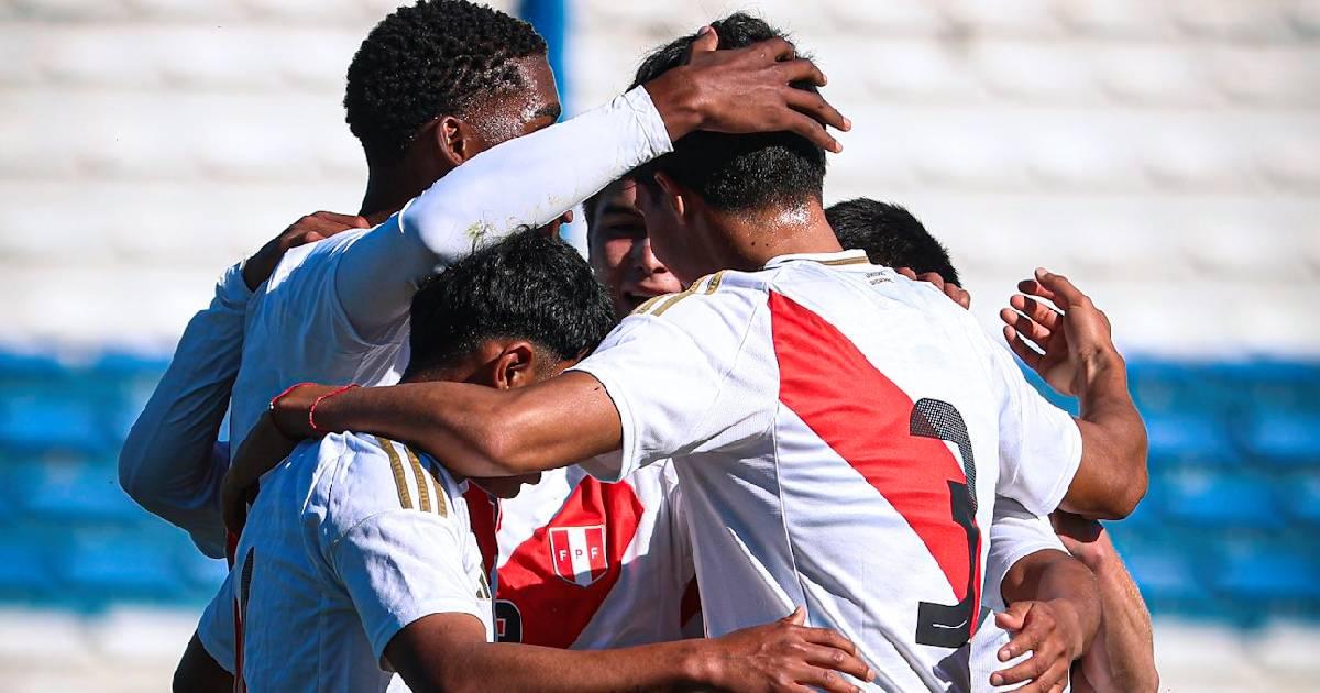 (FOTOS) ¡Con el pie derecho! Perú U20 venció 2-1 a Uruguay en amistoso