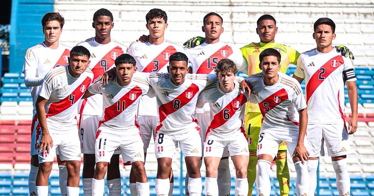 (FOTOS) ¡Con el pie derecho! Perú U20 venció 2-1 a Uruguay en amistoso