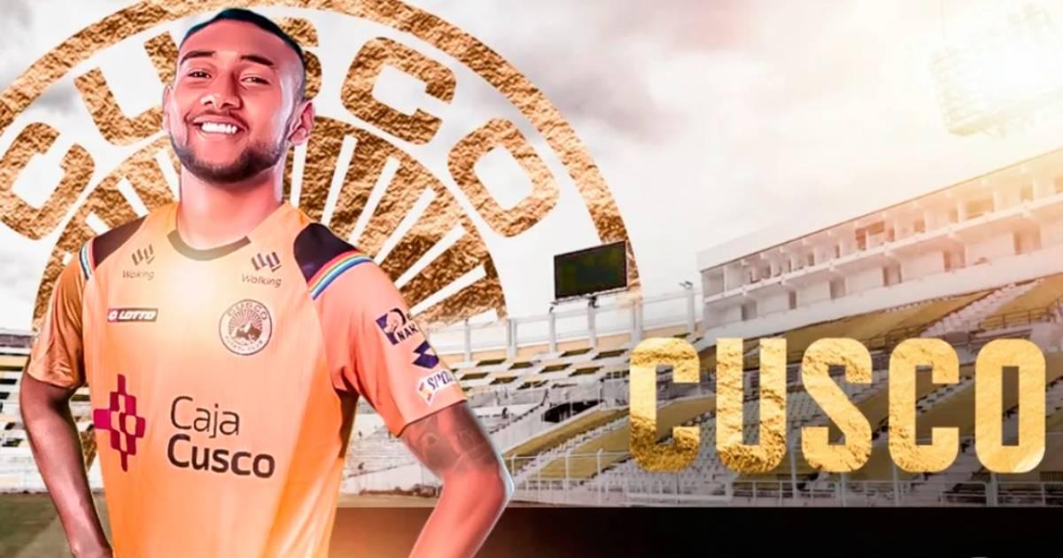 Aldair Fuentes fue anunciado en Cusco FC