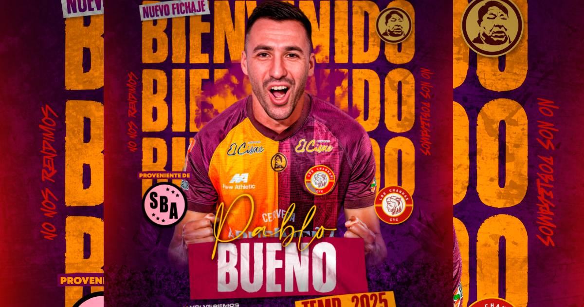 Del Callao a Andahuaylas: Pablo Bueno es nuevo jugador de Chankas
