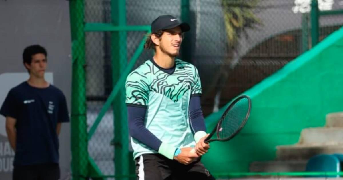 Conner Huertas del Pino avanzó en Challenger de Temuco