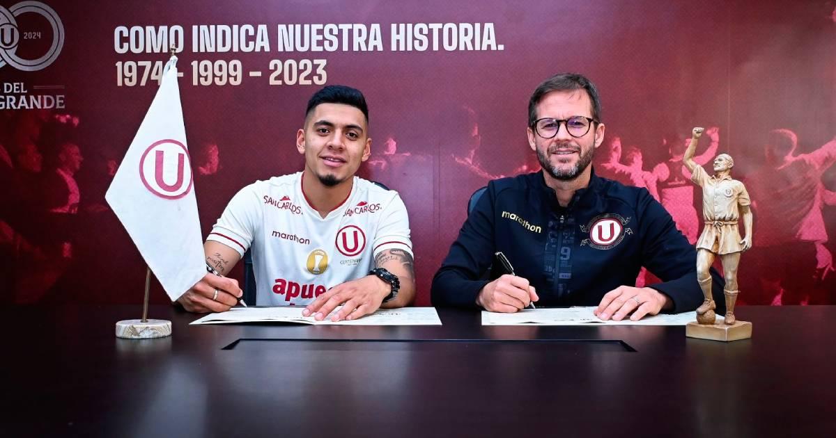¡César Inga es el primer refuerzo de Universitario!