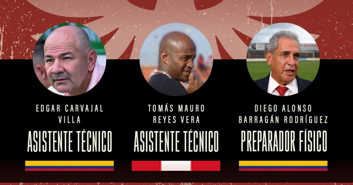  Mauro Reyes: "Es un lujo estar en el comando técnico de 'Bolillo' Gómez"