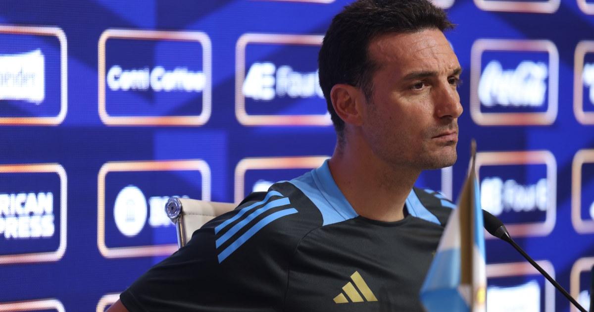 Scaloni: "Perú necesita los puntos y lo hará difícil"
