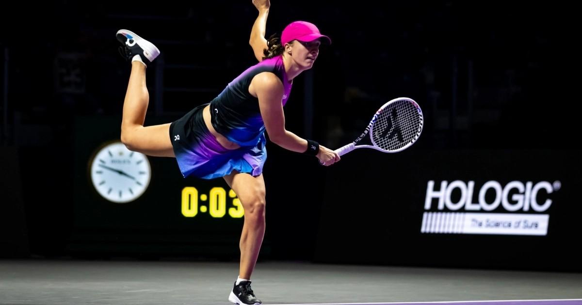 Swiatek quedó eliminada en el WTA Finals