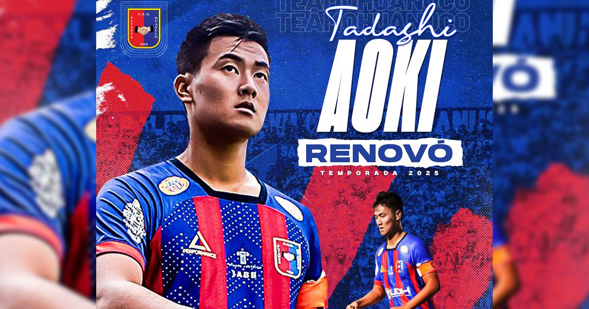 Tadashi Aoki renovó con Alianza Universidad para el 2025