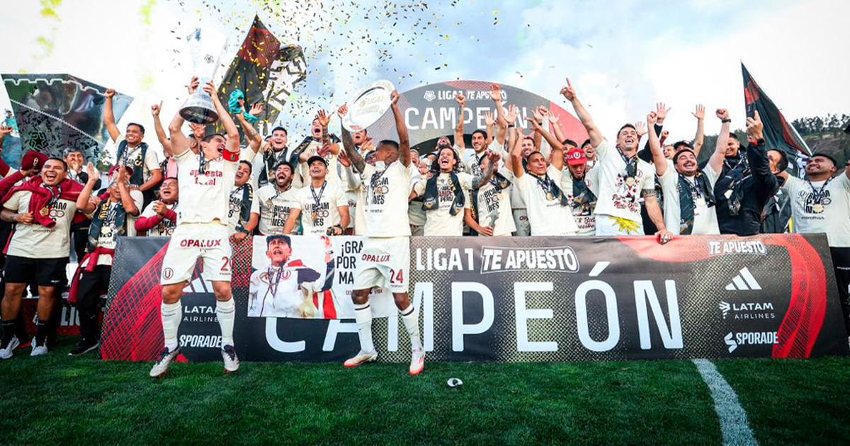 (VIDEO | FOTOS) ¡En su centenario! Universitario igualó ante Los Chankas y se proclamó bicampeón nacional