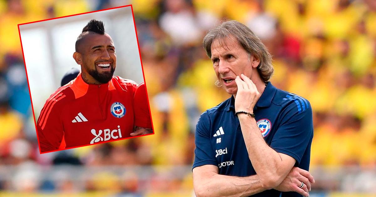 Gareca sobre Vidal: "Coincidimos que la selección está por encima de todo"