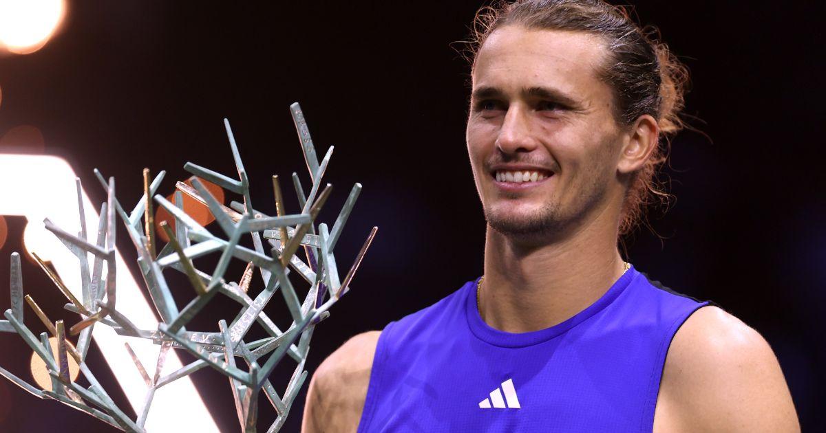 Zverev se coronó campeón en Masters 1000 de París