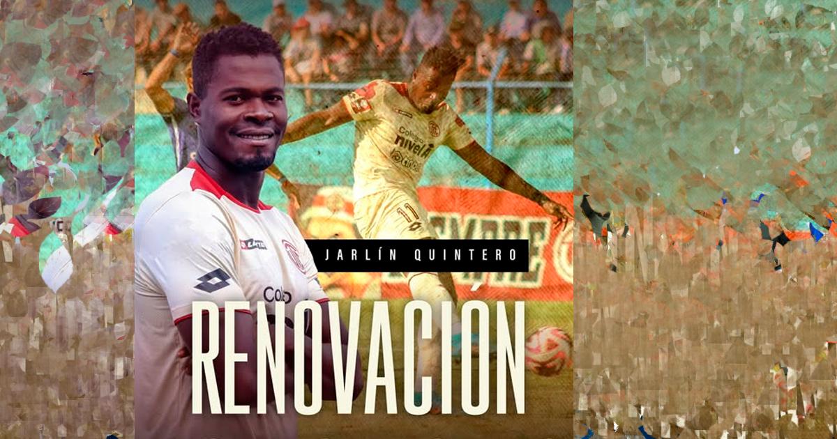 ¡Goleador se queda en UTC! Colombiano Jarlín Quintero renovó con el 'Gavilán del Norte'
