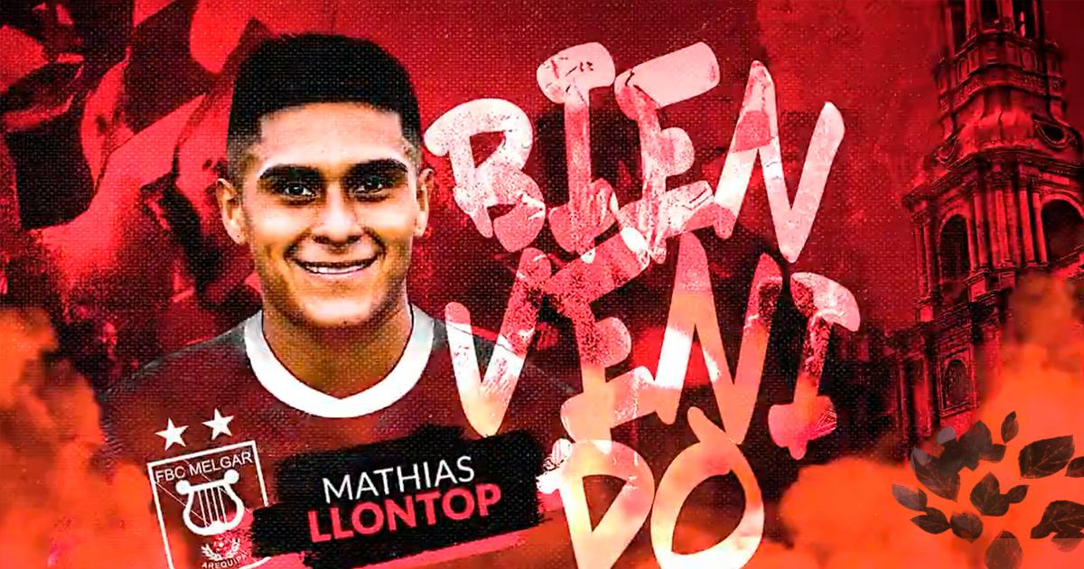 FBC Melgar oficializó a Mathías Llontop como nuevo refuerzo para el 2025
