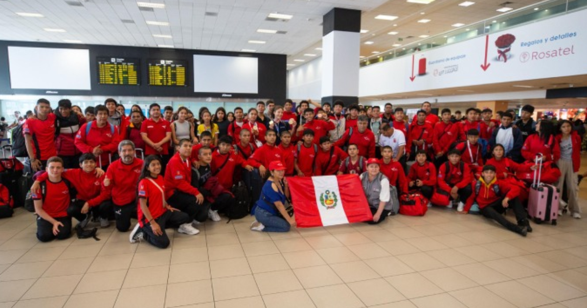 Team Perú regresó con 28 medallas de Juegos Sudamericanos escolares Bucaramanga 2024