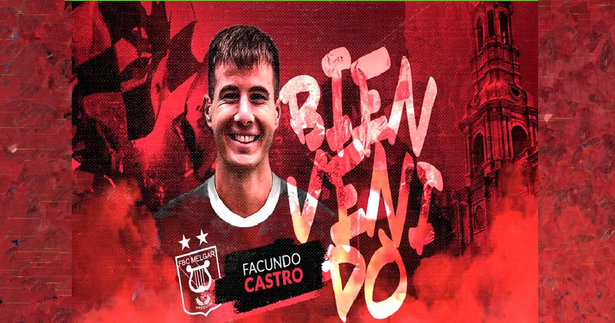 (VIDEO) FBC Melgar oficializó la llegada del delantero argentino Facundo Castro