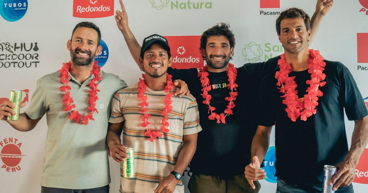 Team peruano de surf quedó listo para competir en el 'Da Hui Backdoor Shootout 2025'