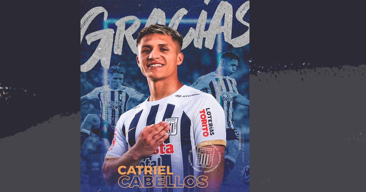 ¡Hasta aquí nomás! Se oficializó que Catriel Cabellos no seguirá en Alianza Lima