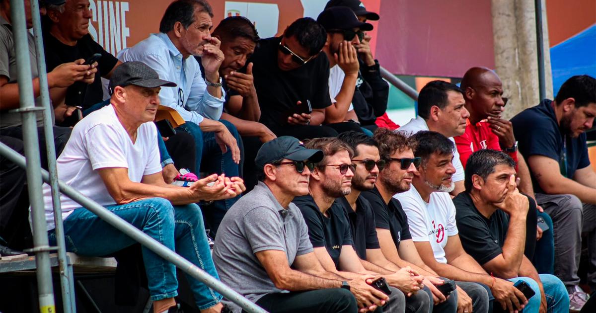 (VIDEO) Gorosito llegó a la VIDENA para presenciar el cotejo entre Perú y Ecuador