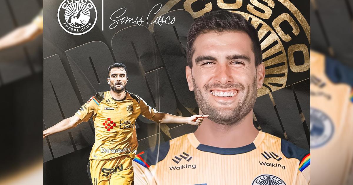 Cusco FC refuerza su defensa con Álvaro Ampuero