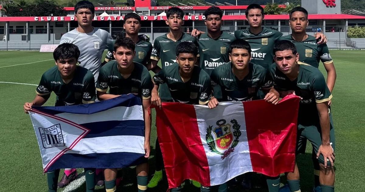 Alianza perdió ante Flamengo en la 'Flamengo Adidas Cup U16'
