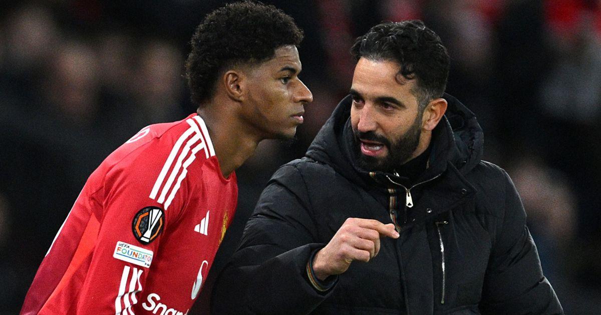 Amorim sobre Rashford: "Estos jugadores tienen mucha gente a su alrededor"